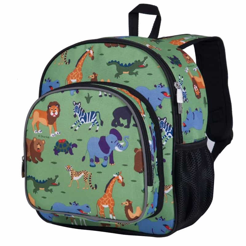 Wild Animals 12 Inch Backpack