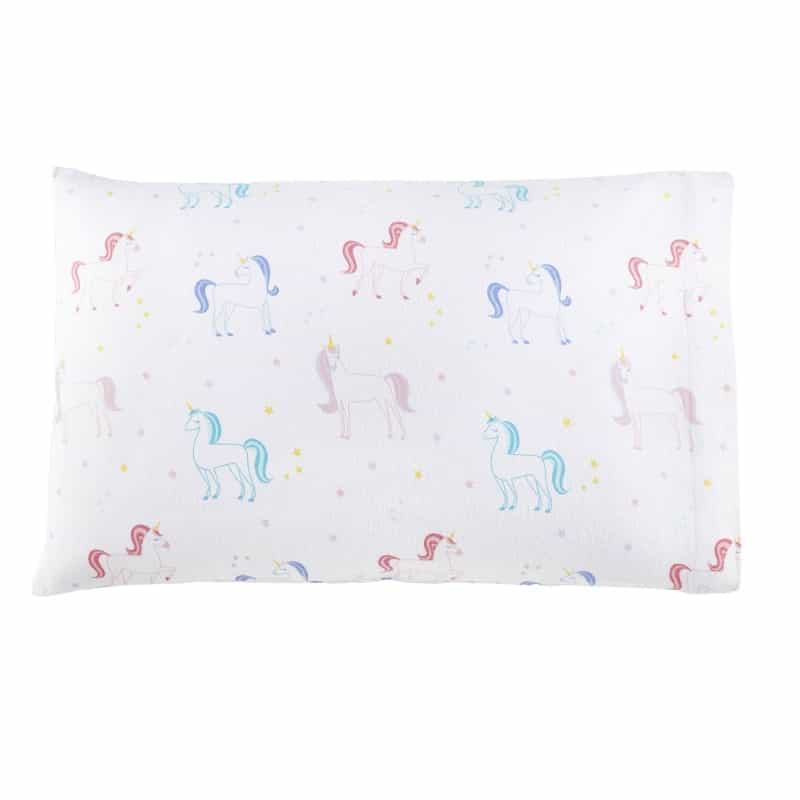 Unicorn 100% Cotton Flannel Pillow Case - Standard