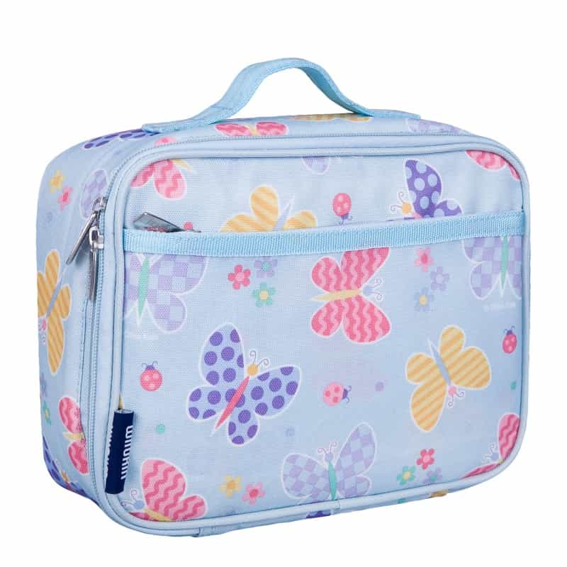 Butterfly Garden Blue Lunch Box