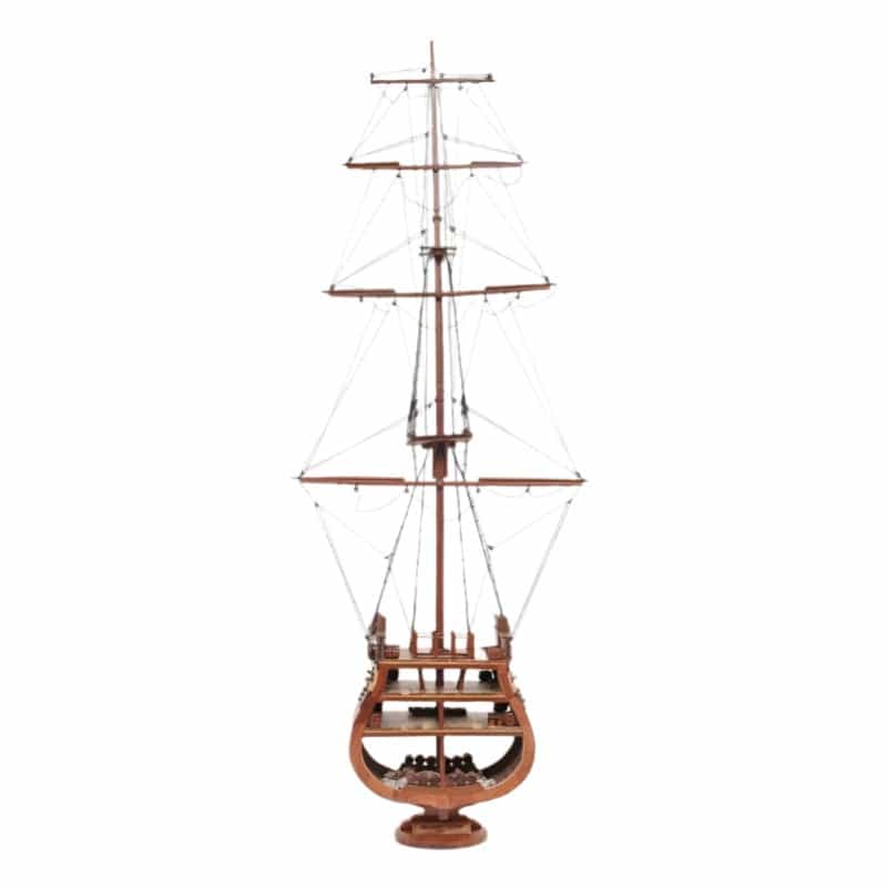 Uss Constitution Cross Section, Fully-Assembled