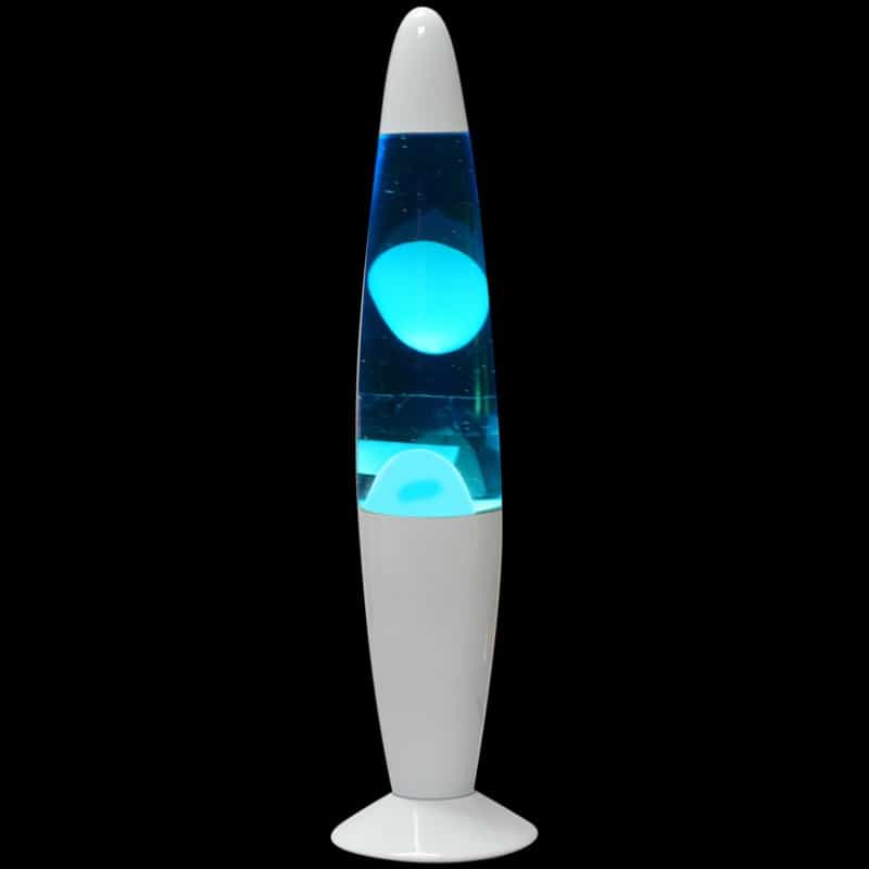 Cool White Metal Motion Lamp 13In