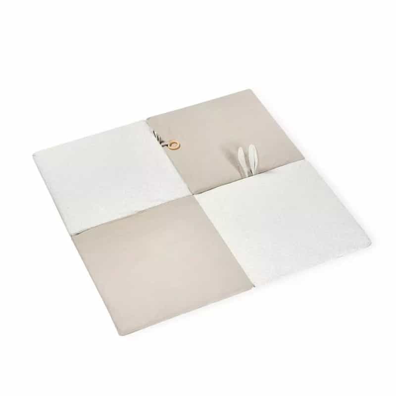 Gray Baby Play Mats Tetra Cotton