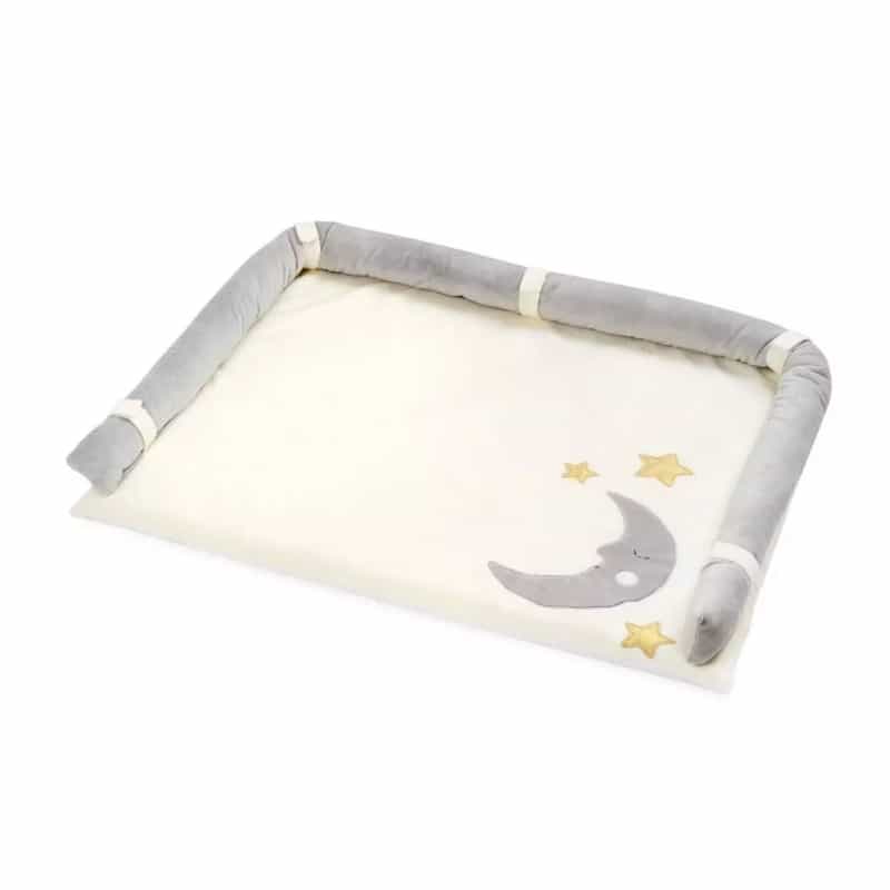 Moon And Stars Embroidery Cotton Changing Pad Covers (Dresser Cover)