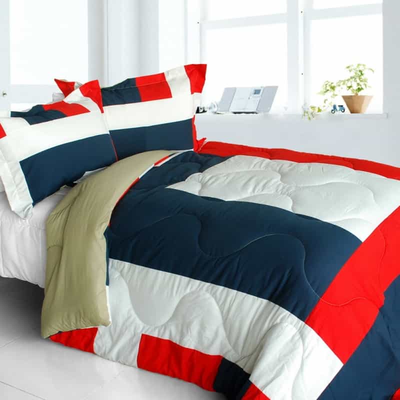 Quilted Patchwork Down Alternative Comforter Set - Loving Lorraine