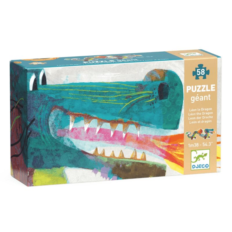 Leon The Dragon 58 Piece Giant Floor Jigsaw Puzzle