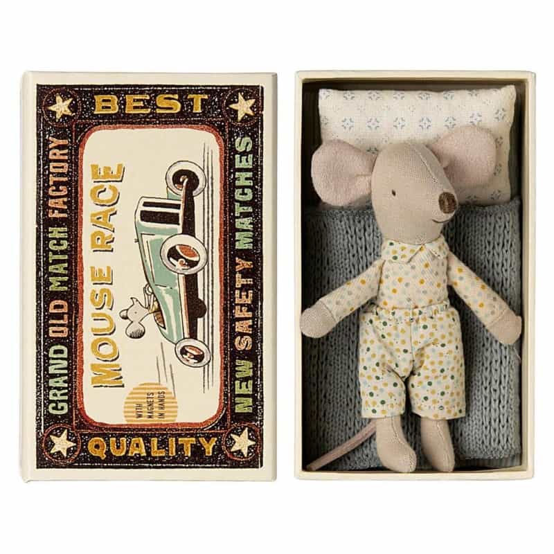 Little Brother Mouse In A Matchbox