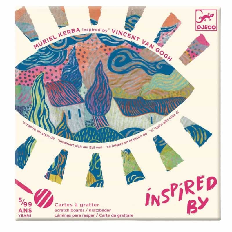 Inspired By Van Gogh Scratch Kit