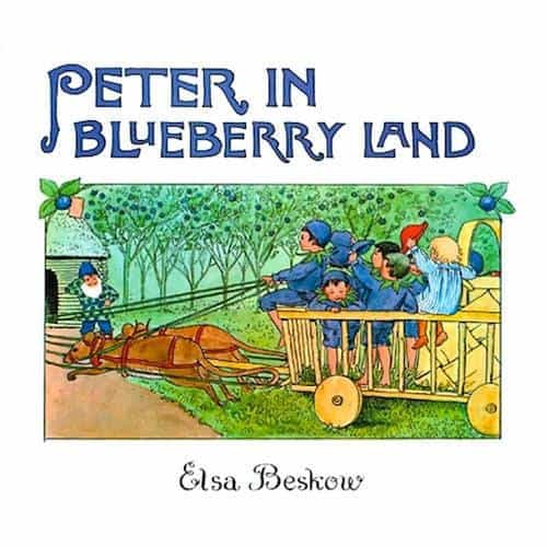 Peter In Blueberry Land By Elsa Beskow - Full Size