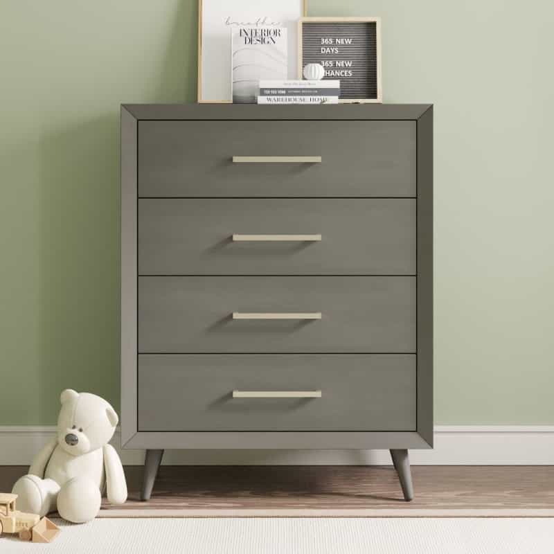 Cranbrook 4 Drawer Chest, Lunar Gray