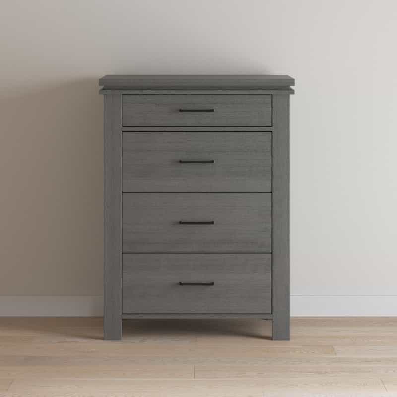 Denman 4 Drawer Chest, Midnight Gray