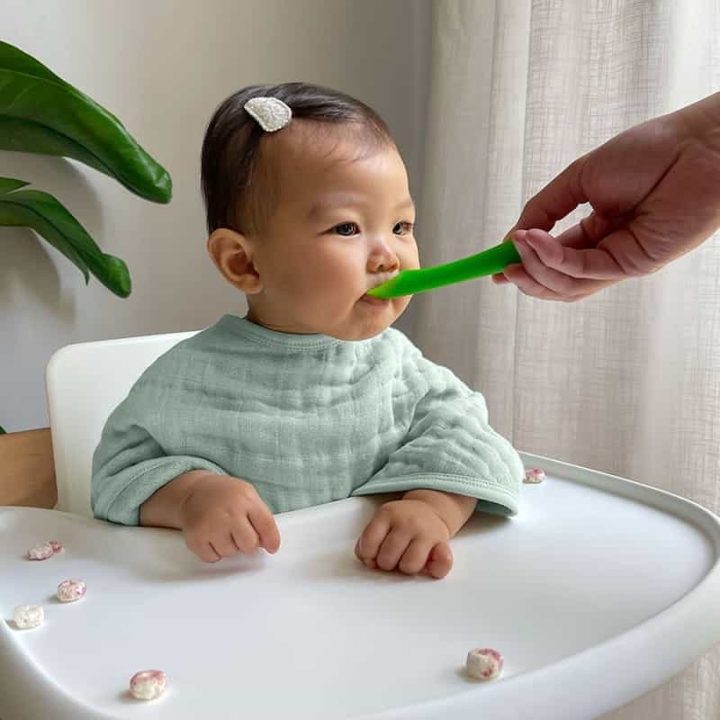 Organic Cotton Muslin Burpy Bibs 2 Pack