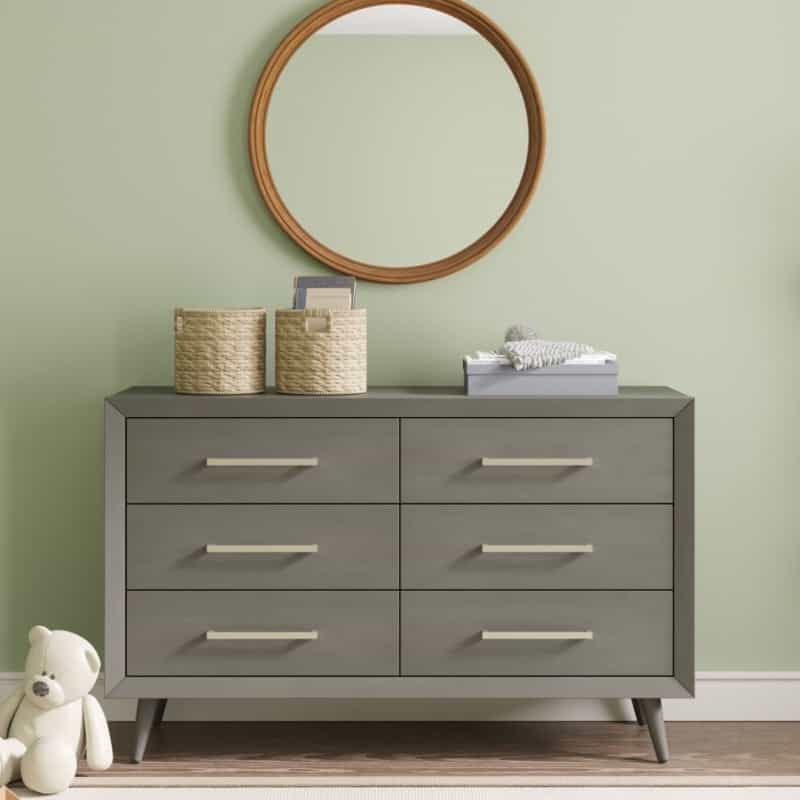 Cranbrook Double Dresser, Lunar Gray