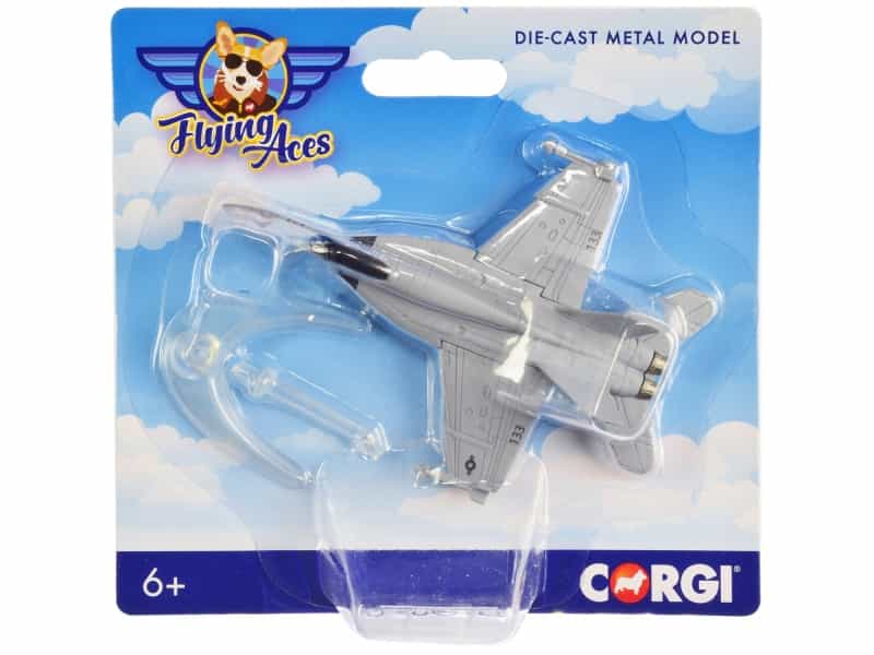 Boeing F/A-18 Super Hornet Fighter Aircraft "Usaf" "Flying Aces" Series Diecast Model By Corgi
