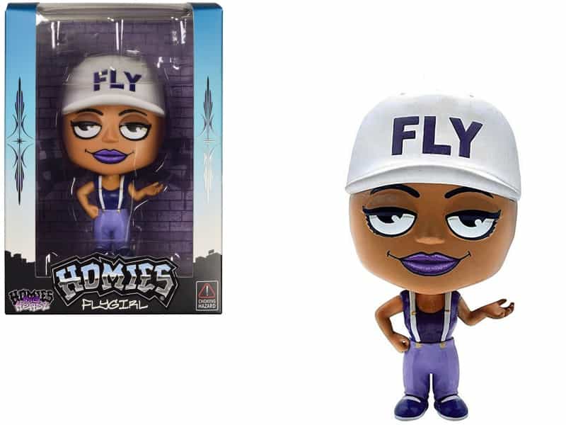 Flygirl 4.5" Figure "Homies Big Headz" Series 3 Model By Homies
