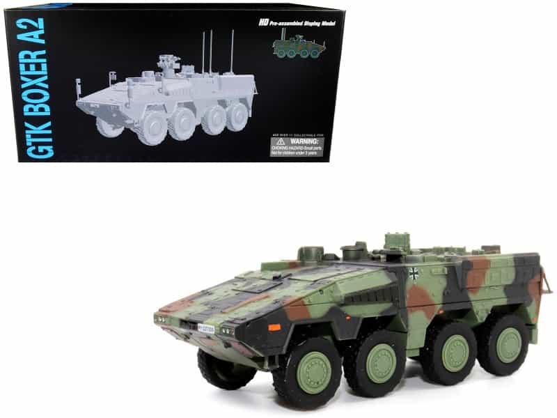 German Boxer A2 Mrav (Multi-Role Armored Vehicle) Camouflage "Neo Dragon Armor" Series 1/72 Plastic Model By Dragon Models