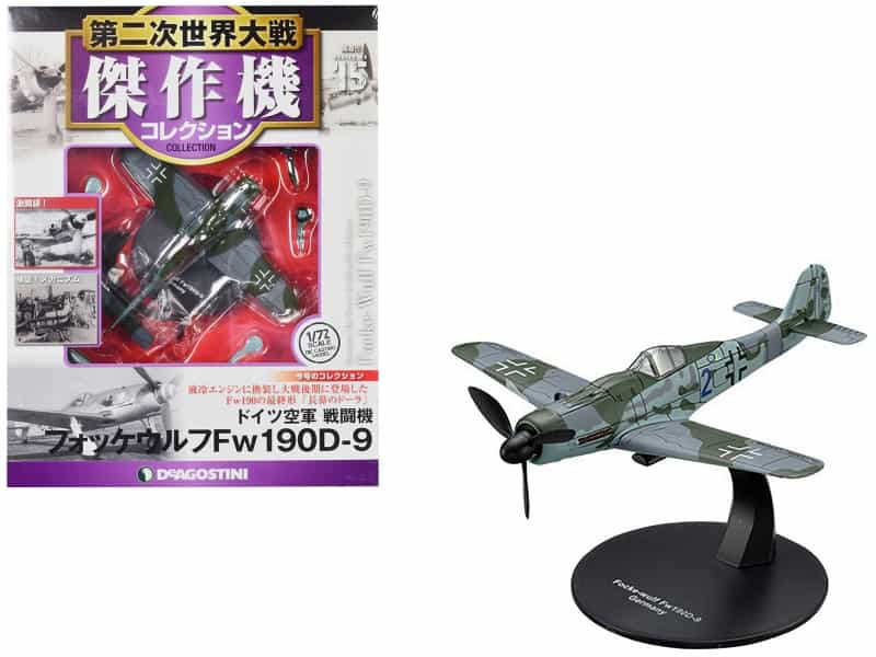 Focke-Wulf Fw 190D-9 Fighter Aircraft "German Air Force (Luftwaffe)" 1/72 Diecast Model By Deagostini