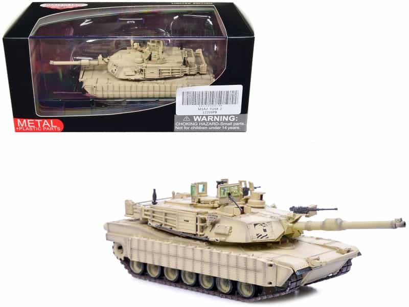 General Dynamics M1a2 Abrams Tusk Tank "Us Army 3Rd Armored Cavalry Rgt – Iraq" (2011) "Armor Premium" Series 1/72 Diecast Model By Panzerkampf
