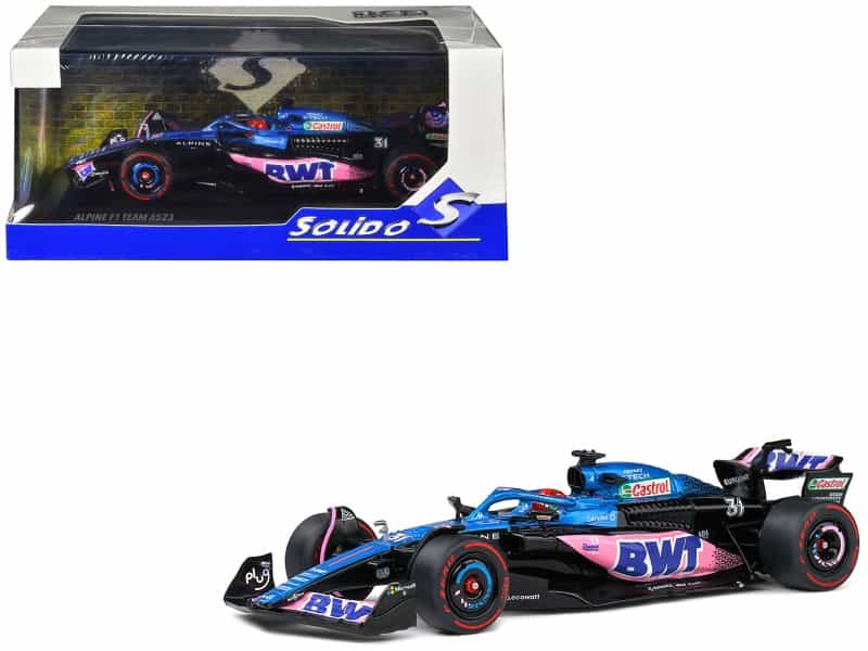 Alpine A523 #31 Esteban Ocon "Bwt" 3Rd Place "Formula One F1" Monaco Gp (2023) 1/43 Diecast Model Car By Solido