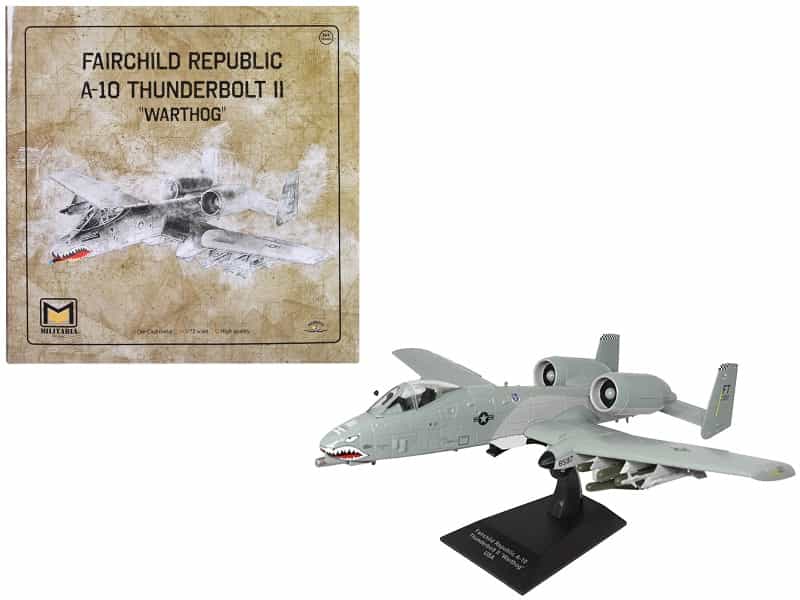 Fairchild Republic A-10 Thunderbolt Ii "Warthog" Attack Aircraft "75Th Fighter Squadron 23Rd Fighter Group Bagram Afb Afghanistan" (2011) United States Air Force 1/72 Diecast Model By Militaria Die Cast