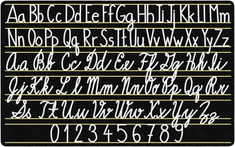 Handwriting Samplers 7'6 X 12'
