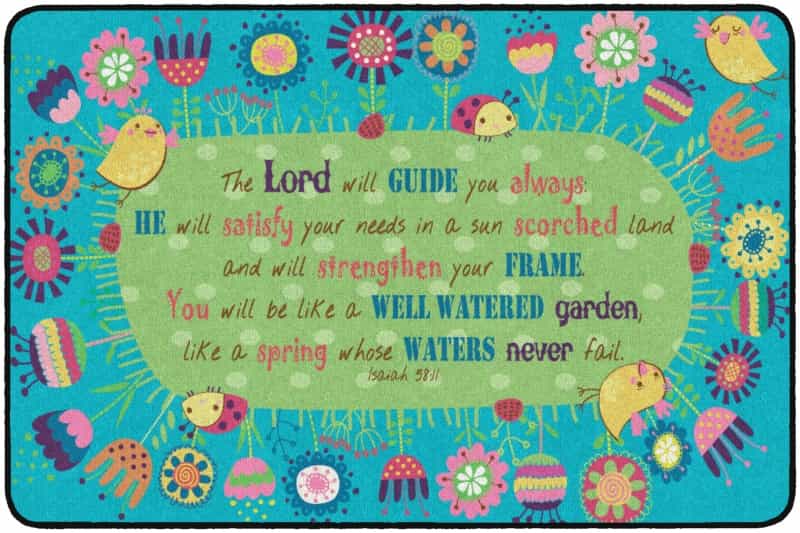 God's Garden Isaiah 58:11 4' X 6'