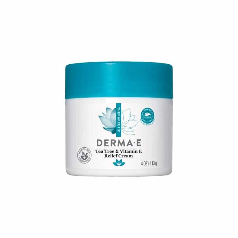 Derma E Tea Tree & Vitamin E Relief Cream 4 Oz