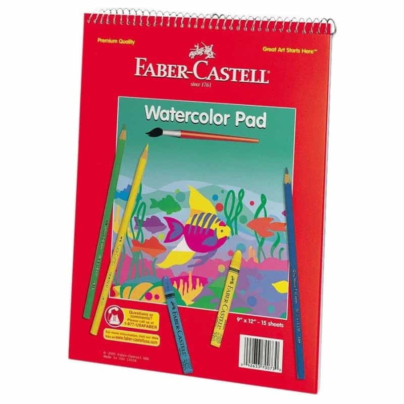 Faber Castell Watercolor Pad 9 X 12