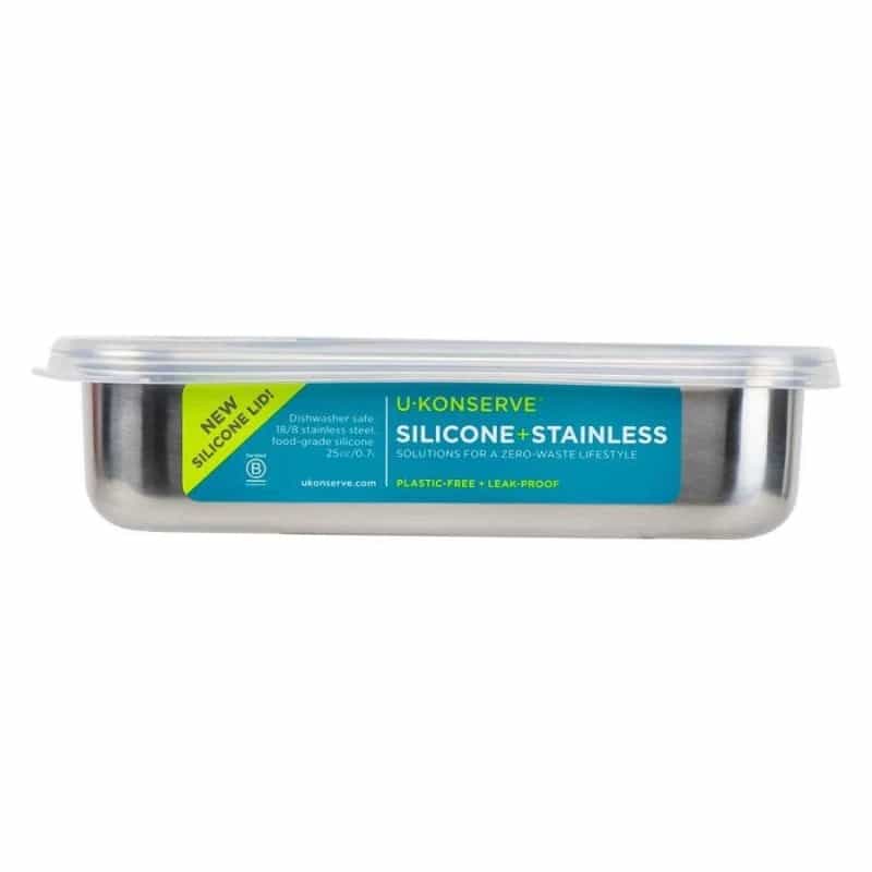 U-Konserve Rectangle Stainless Steel Container 25 Oz