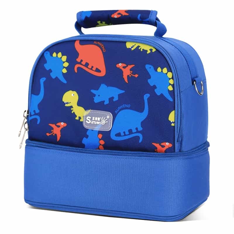 Dinosaur Lunch Box Cooler - Blue Dino