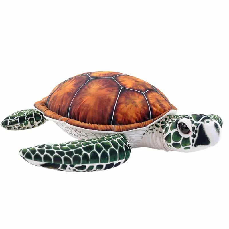 Living Ocean Jumbo Green Sea Turtle Stuffed Animal - 30"