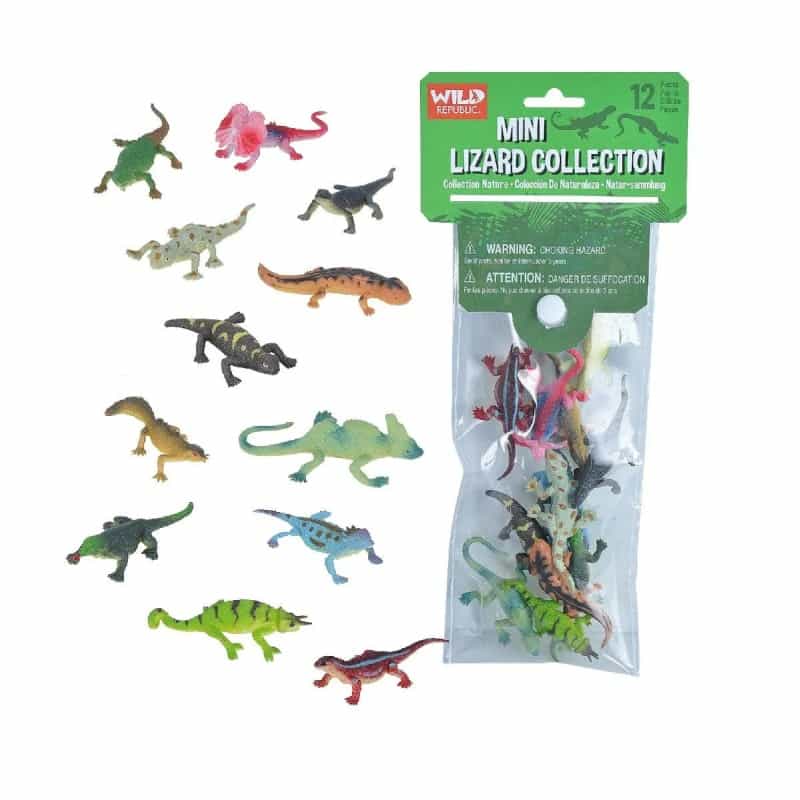 Polybag Mini Lizard Figurines - 11"