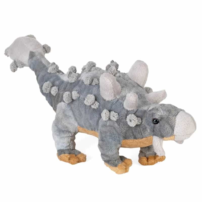 Dinosauria Ankylosaurus Stuffed Animal - 10"