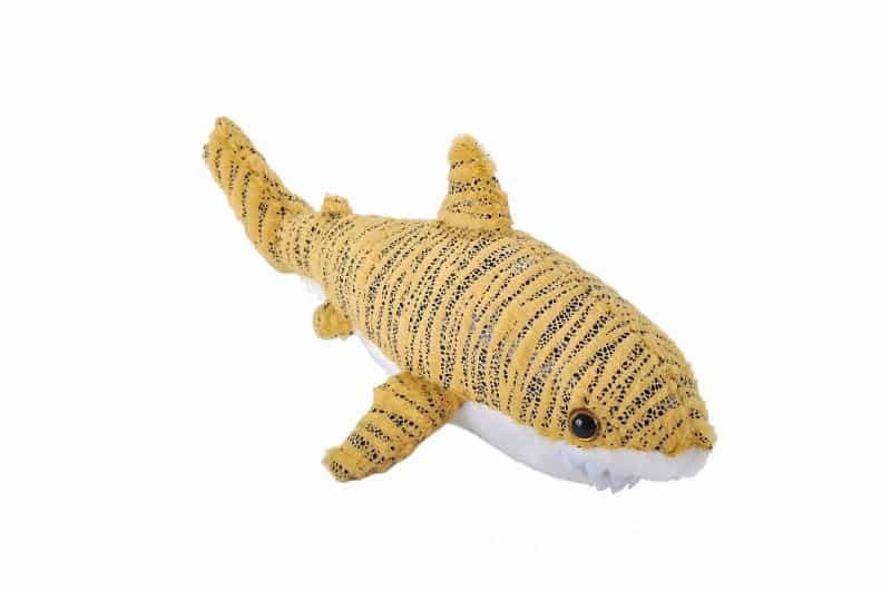 Foilkins Tiger Shark Stuffed Animal - 12"