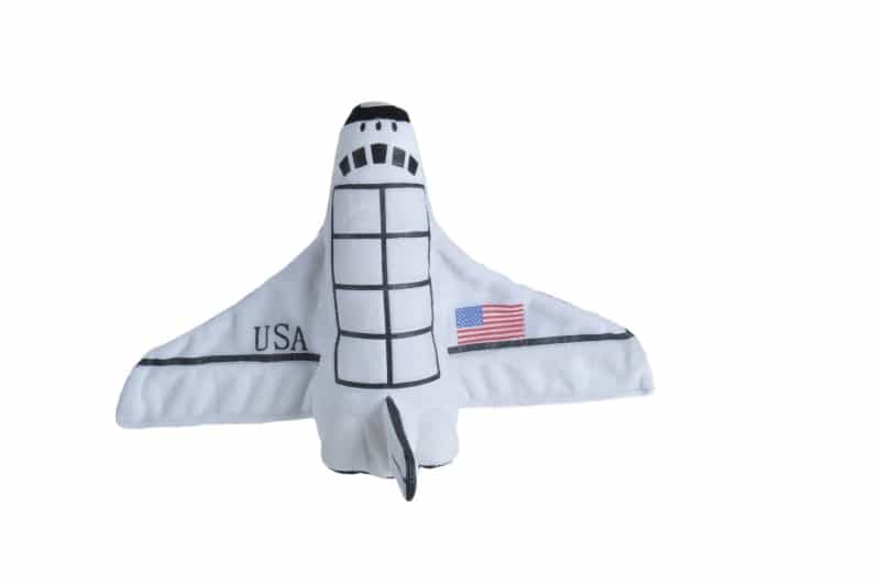 Huggers Space Shuttle Stuffed Animal - 8"