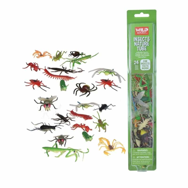 Nature Tube Insects Figurines - 13"