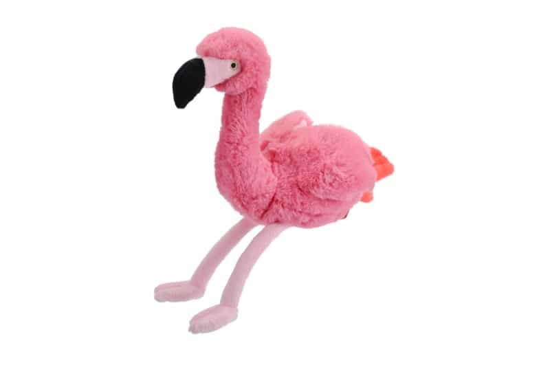 Ecokins Mini Flamingo Stuffed Animal - 8"