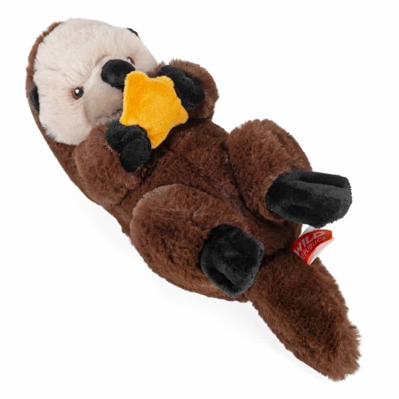 Ecokins Mini Sea Otter Stuffed Animal - 8"