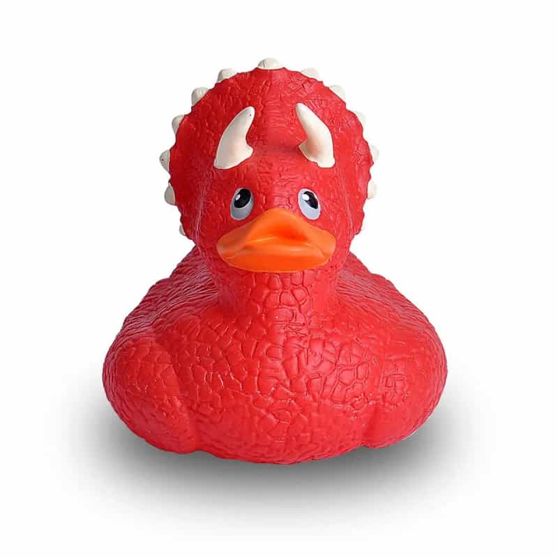 Rubber Duck Triceratops - 4"