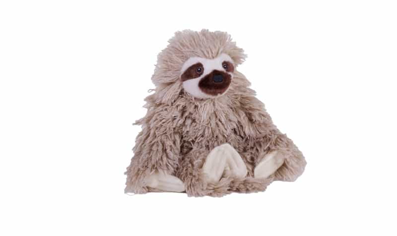 Cuddlekins Eco Three Toed Sloth Stuffed Animal - 8"