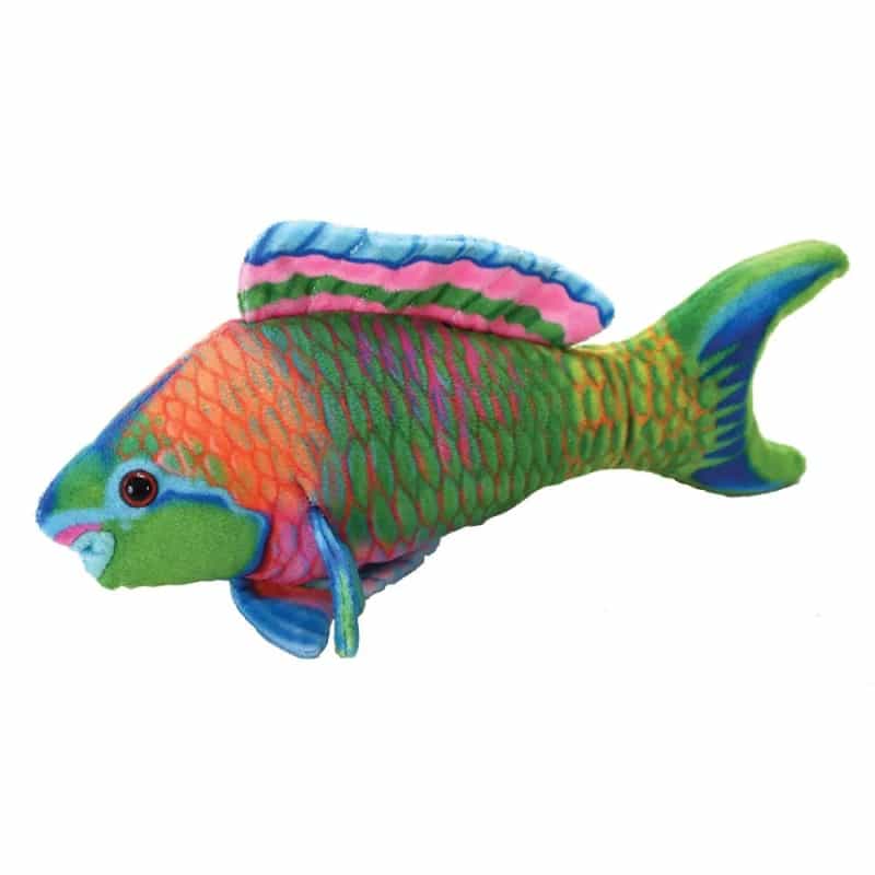 Coral Reef Parrotfish Stuffed Animal - 6"