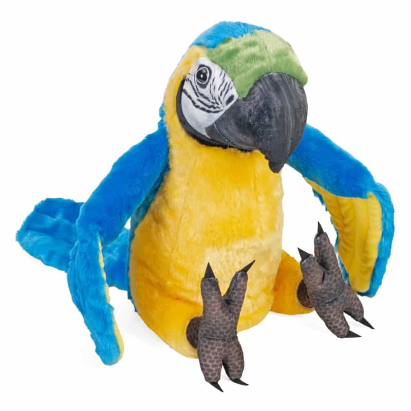 Artist Collection Blue & Yellow Macaw Stuffed Animal - 15"