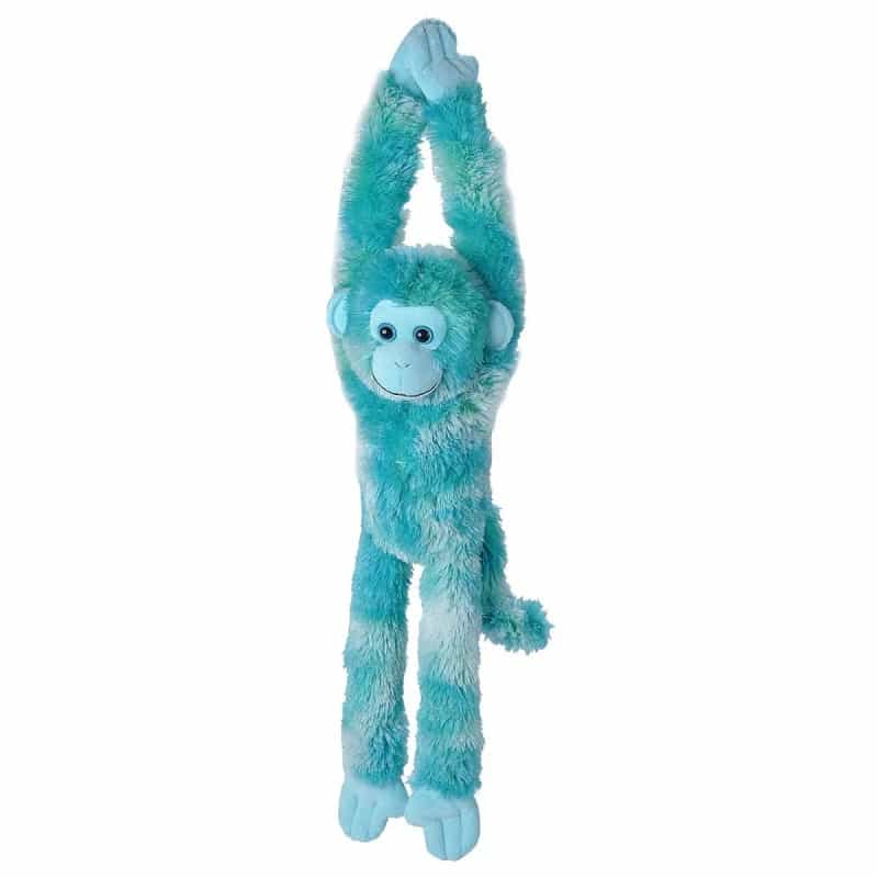 Hanging Vibes Blue Monkey Stuffed Animal - 22"