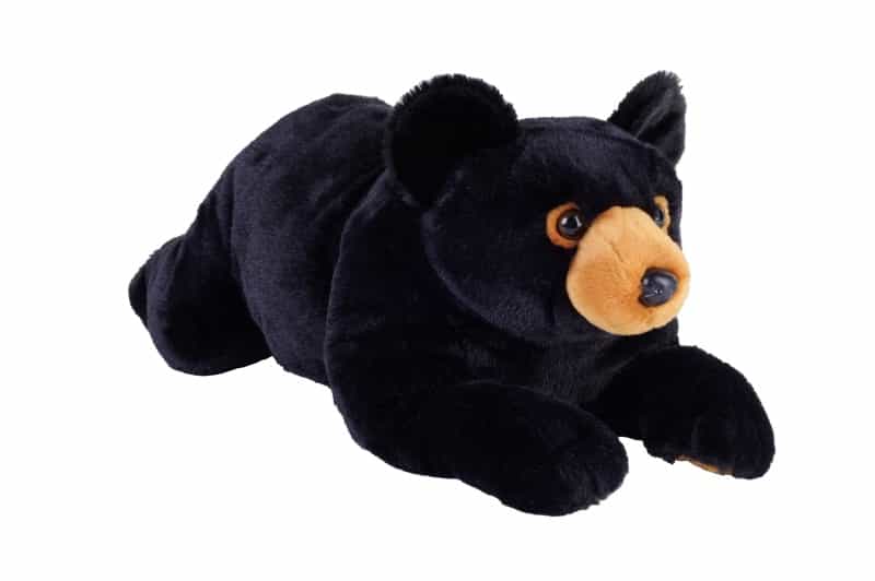 Earthkins Black Bear Stuffed Animal - 15"