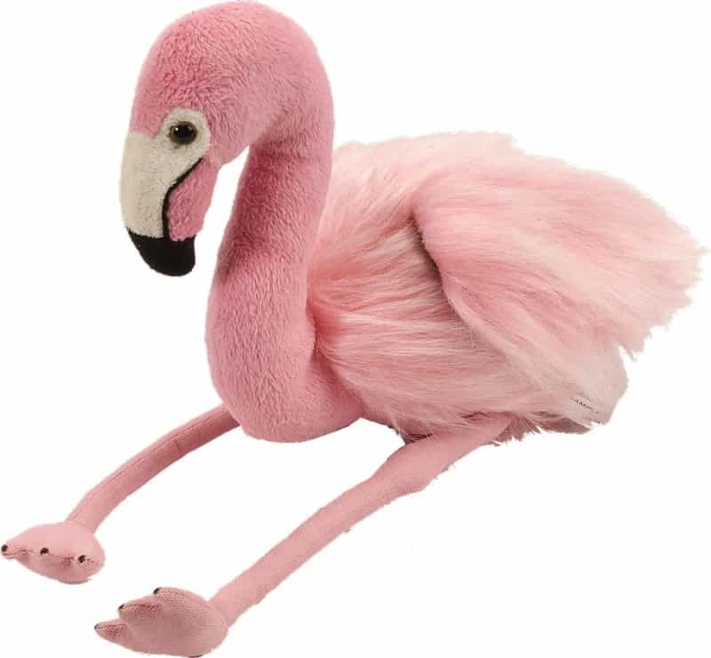 Cuddlekins Mini Flamingo Stuffed Animal - 8"