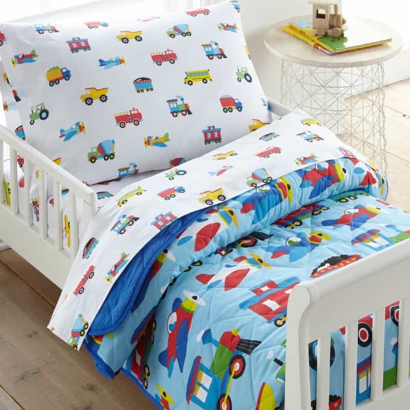 Trains, Planes & Trucks Cotton Comforter - Toddler