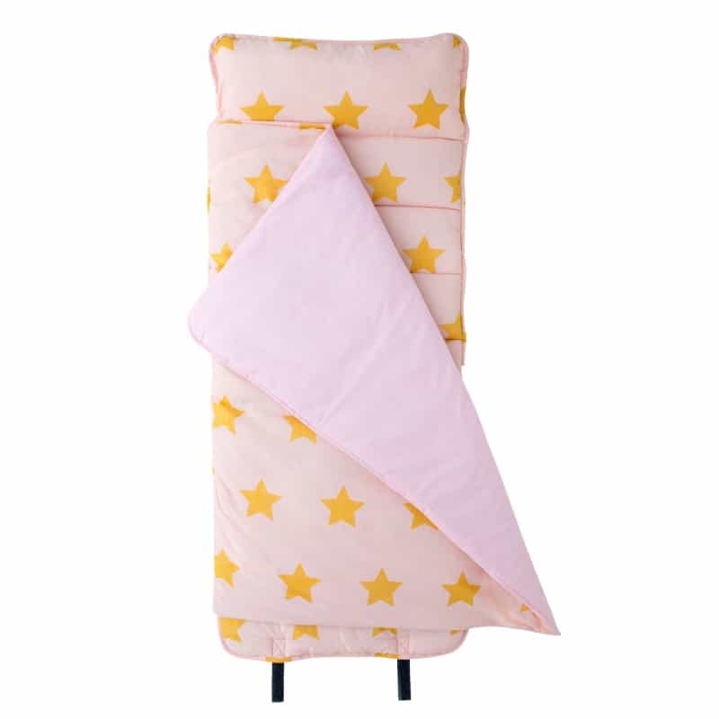Pink And Gold Stars Original Nap Mat