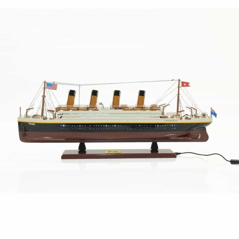 Titanic With Lights, Fully Assembled