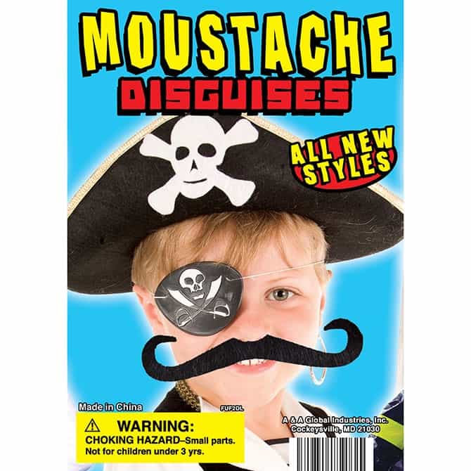 Moustache Mix 1.1In Capsules (250Pcs)