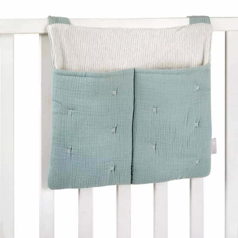 Green Tetra Cotton Diaper Bag