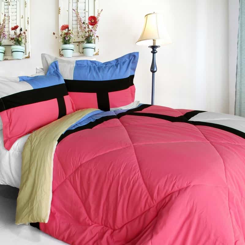Quilted Patchwork Down Alternative Comforter Set - Remember Mackenzie